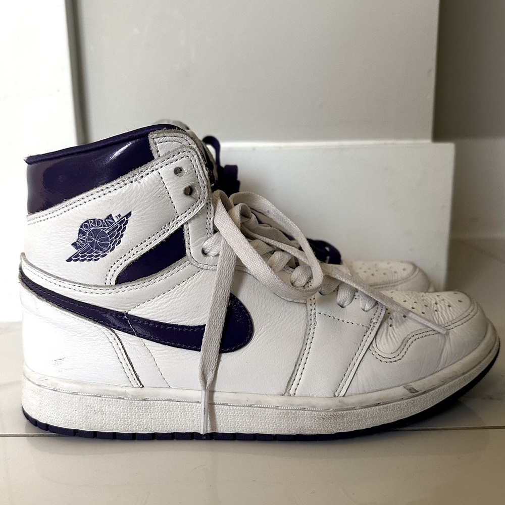 JORDAN RETRO 1 HIGH COURT PURPLE SIZE 7.5W